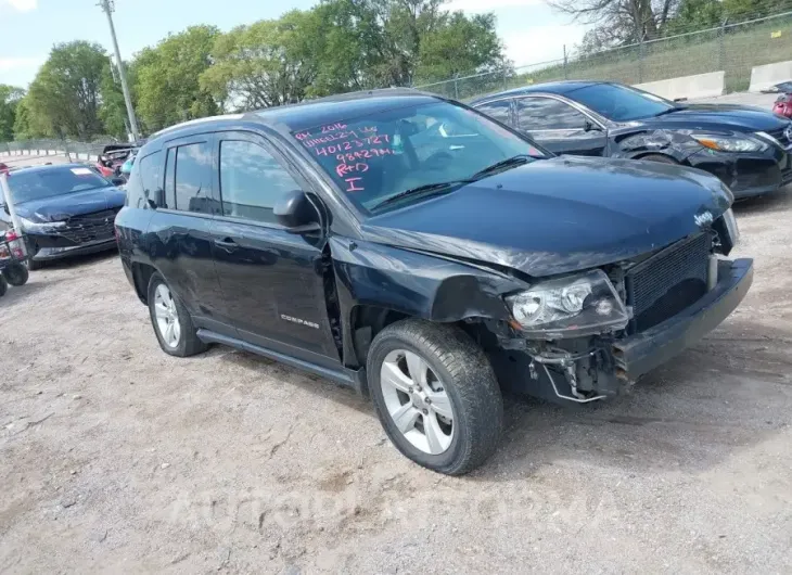 JEEP COMPASS 2016 vin 1C4NJDBB6GD741622 from auto auction Iaai