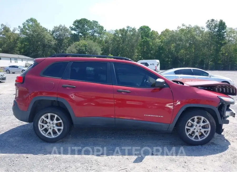 JEEP CHEROKEE 2016 vin 1C4PJLAB4GW159883 from auto auction Iaai