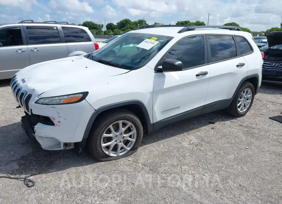 JEEP CHEROKEE 2015 vin 1C4PJLAB5FW737990 from auto auction Iaai