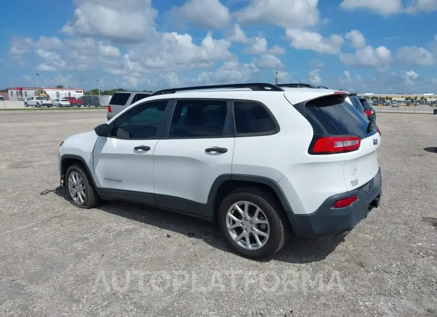 JEEP CHEROKEE 2015 vin 1C4PJLAB5FW737990 from auto auction Iaai