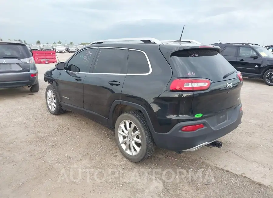 JEEP CHEROKEE 2016 vin 1C4PJLDS6GW113774 from auto auction Iaai