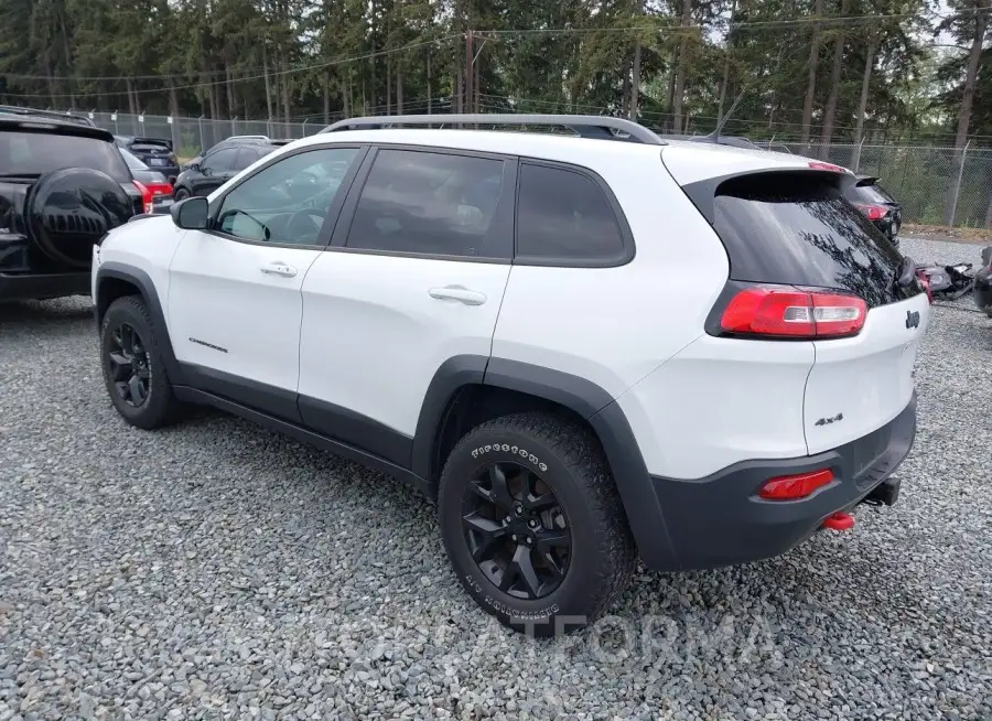 JEEP CHEROKEE 2015 vin 1C4PJMBS8FW605813 from auto auction Iaai