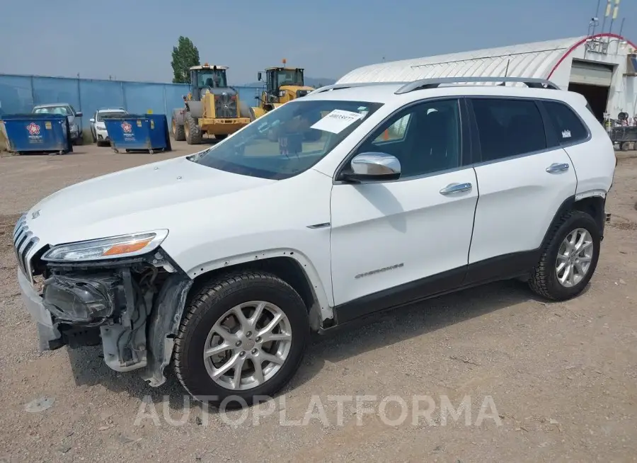 JEEP CHEROKEE 2017 vin 1C4PJMCB2HD215898 from auto auction Iaai