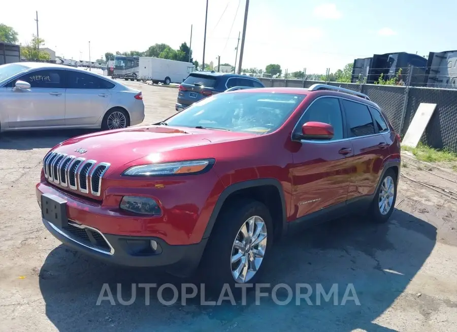 JEEP CHEROKEE 2015 vin 1C4PJMDS9FW716481 from auto auction Iaai