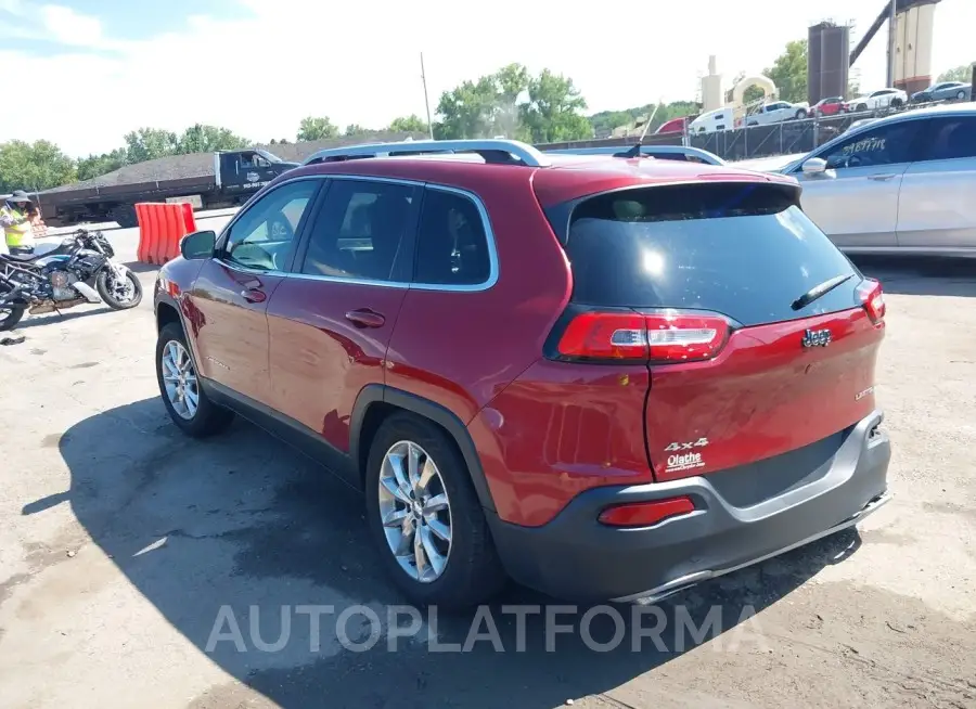 JEEP CHEROKEE 2015 vin 1C4PJMDS9FW716481 from auto auction Iaai