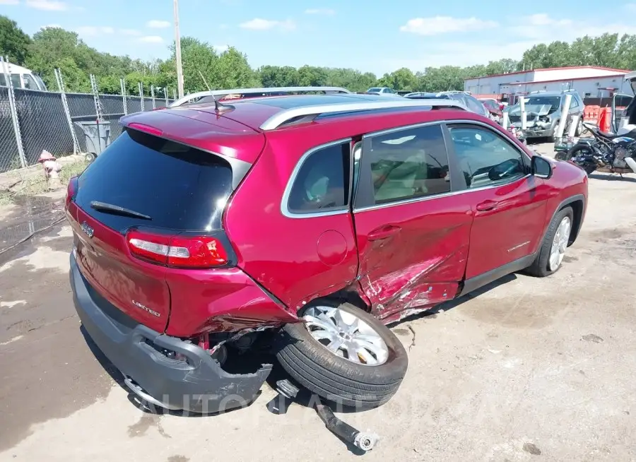 JEEP CHEROKEE 2015 vin 1C4PJMDS9FW716481 from auto auction Iaai