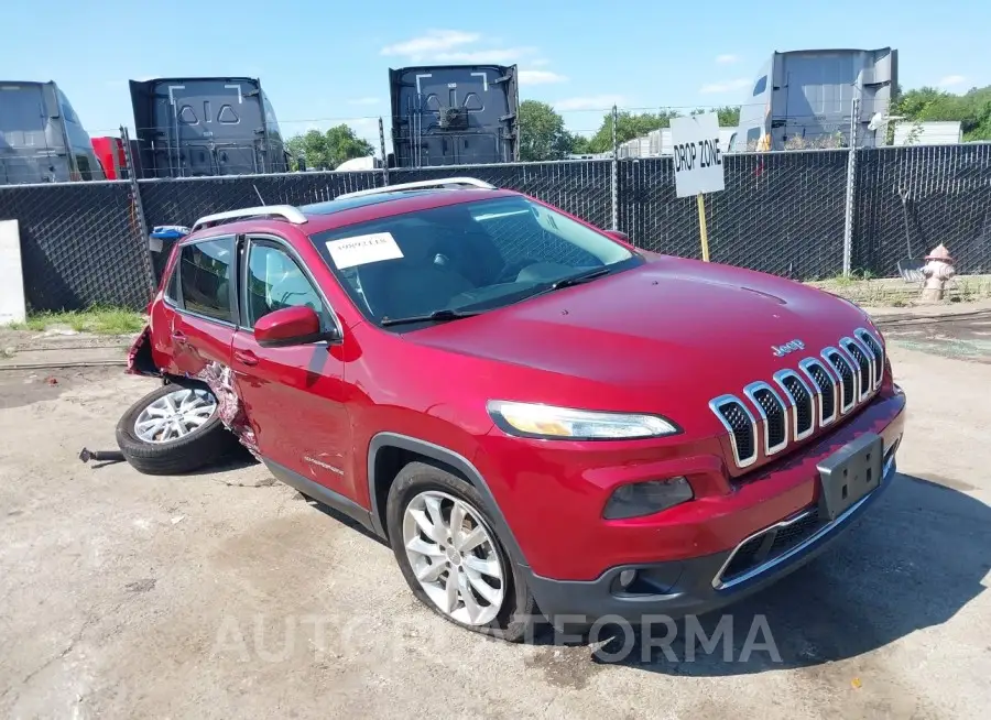 JEEP CHEROKEE 2015 vin 1C4PJMDS9FW716481 from auto auction Iaai