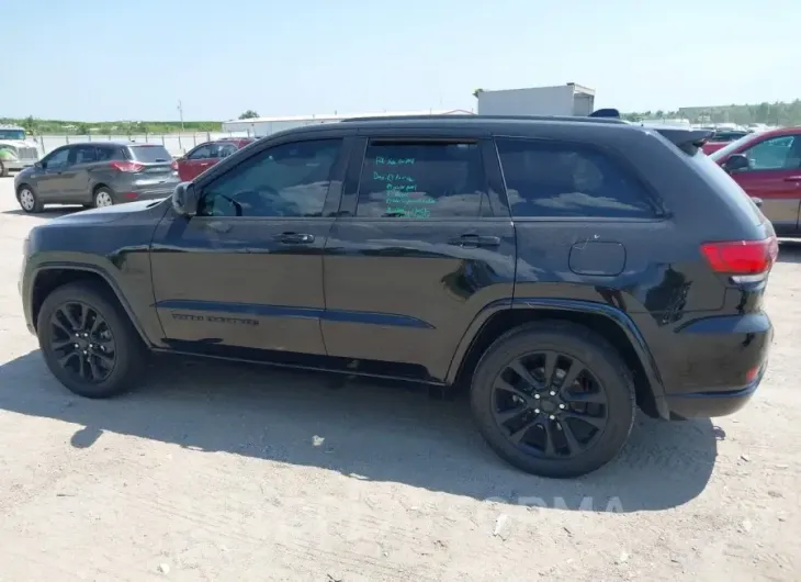 JEEP GRAND CHEROKEE 2017 vin 1C4RJFAG5HC955504 from auto auction Iaai