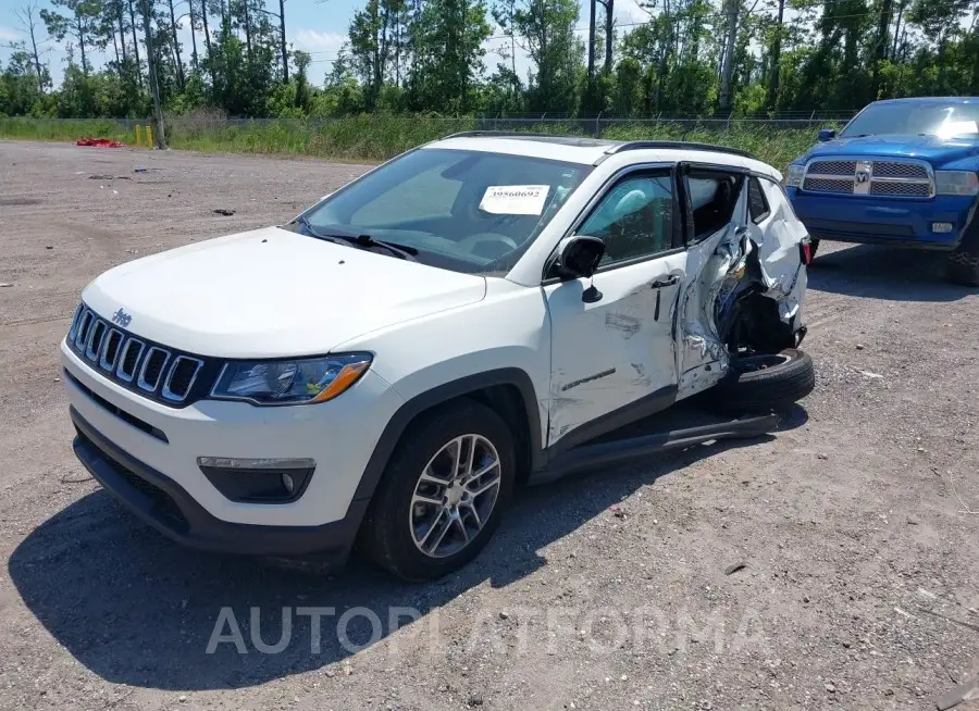 JEEP COMPASS 2020 vin 3C4NJCBB5LT169408 from auto auction Iaai