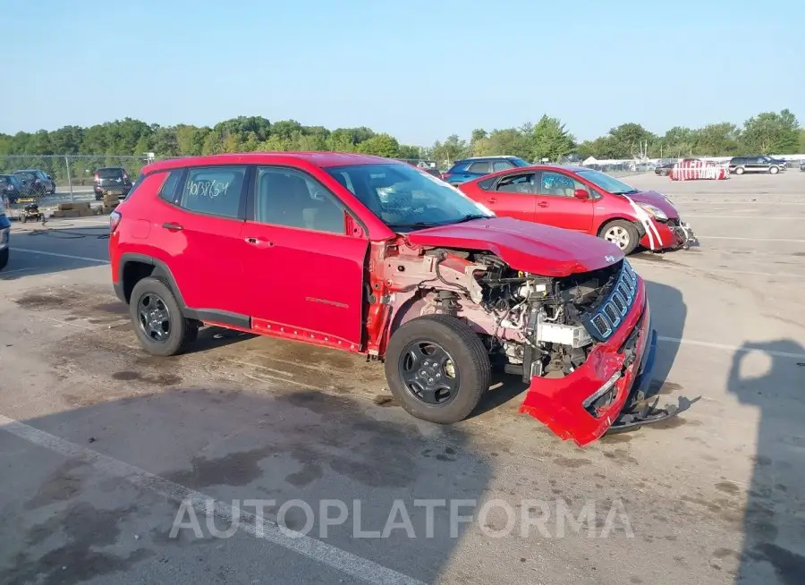 JEEP COMPASS 2019 vin 3C4NJDAB4KT664849 from auto auction Iaai