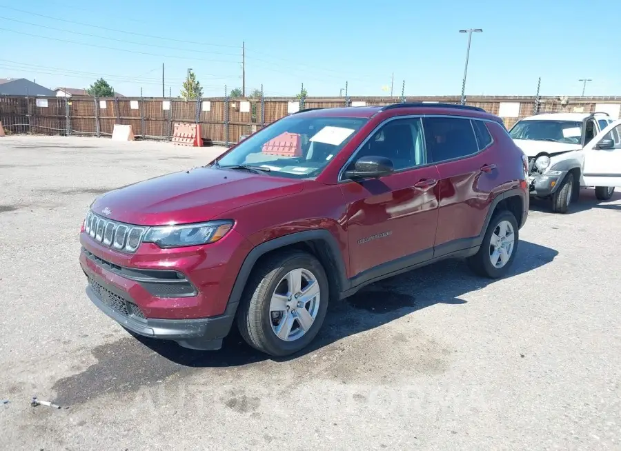 JEEP COMPASS 2022 vin 3C4NJDBB3NT212233 from auto auction Iaai