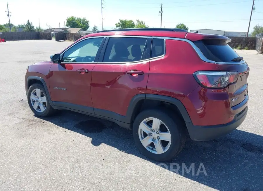 JEEP COMPASS 2022 vin 3C4NJDBB3NT212233 from auto auction Iaai