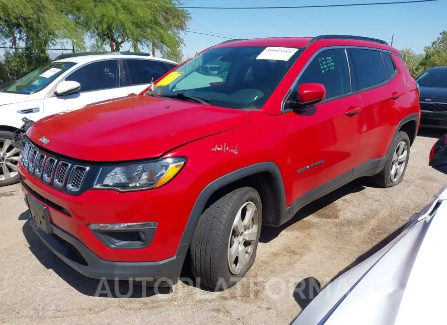 JEEP COMPASS 2019 vin 3C4NJDBB6KT597539 from auto auction Iaai