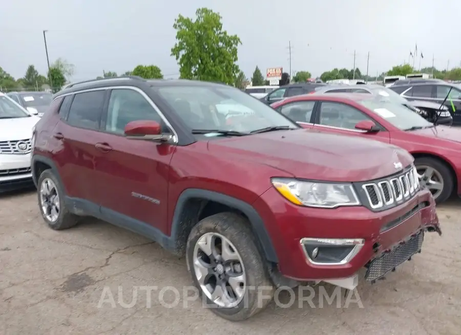 JEEP COMPASS 2020 vin 3C4NJDCB7LT251306 from auto auction Iaai