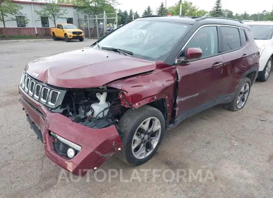 JEEP COMPASS 2020 vin 3C4NJDCB7LT251306 from auto auction Iaai