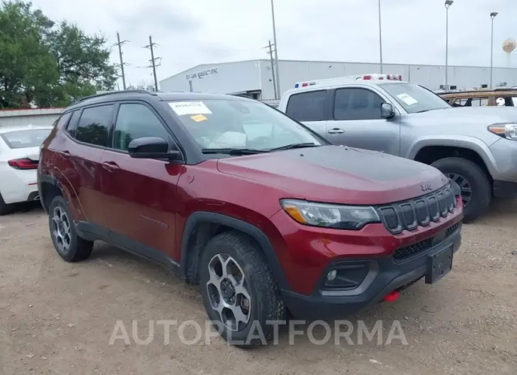 JEEP COMPASS 2022 vin 3C4NJDDB4NT207927 from auto auction Iaai