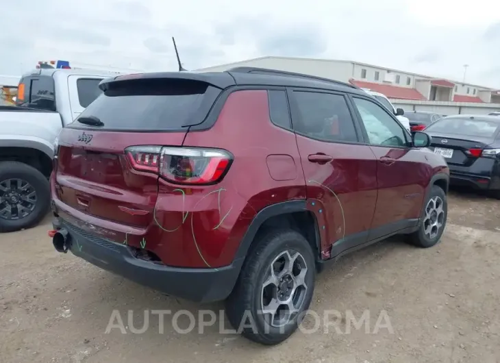 JEEP COMPASS 2022 vin 3C4NJDDB4NT207927 from auto auction Iaai