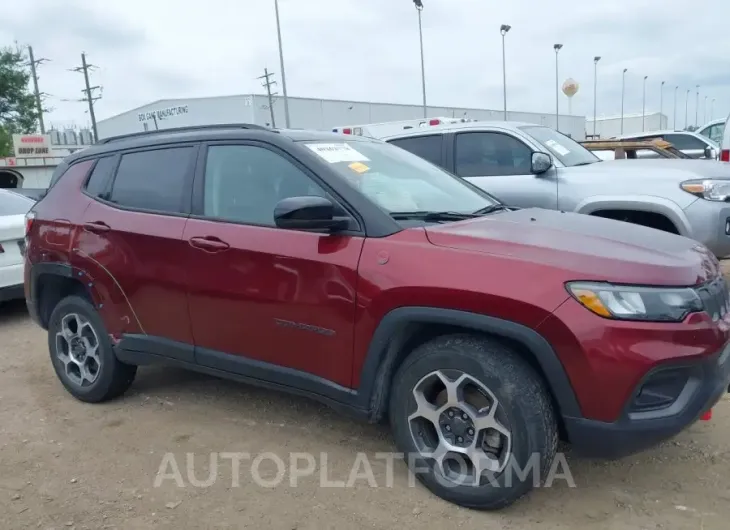 JEEP COMPASS 2022 vin 3C4NJDDB4NT207927 from auto auction Iaai