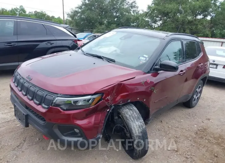 JEEP COMPASS 2022 vin 3C4NJDDB4NT207927 from auto auction Iaai