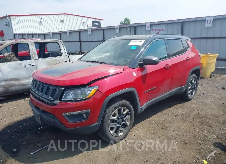 JEEP COMPASS 2018 vin 3C4NJDDBXJT451690 from auto auction Iaai