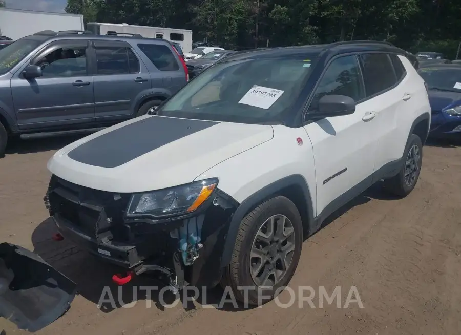 JEEP COMPASS 2019 vin 3C4NJDDBXKT800056 from auto auction Iaai