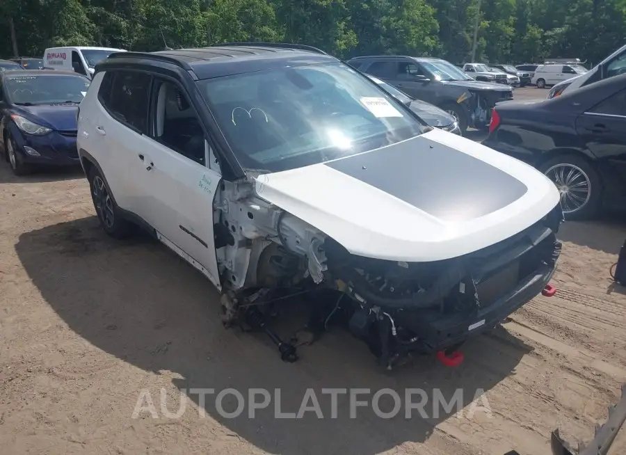 JEEP COMPASS 2019 vin 3C4NJDDBXKT800056 from auto auction Iaai