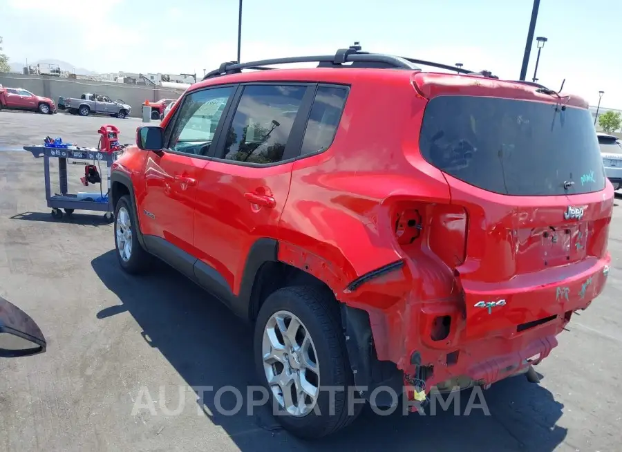 JEEP RENEGADE 2017 vin ZACCJBBB7HPE46365 from auto auction Iaai