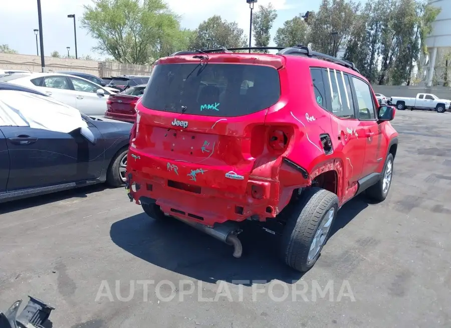 JEEP RENEGADE 2017 vin ZACCJBBB7HPE46365 from auto auction Iaai