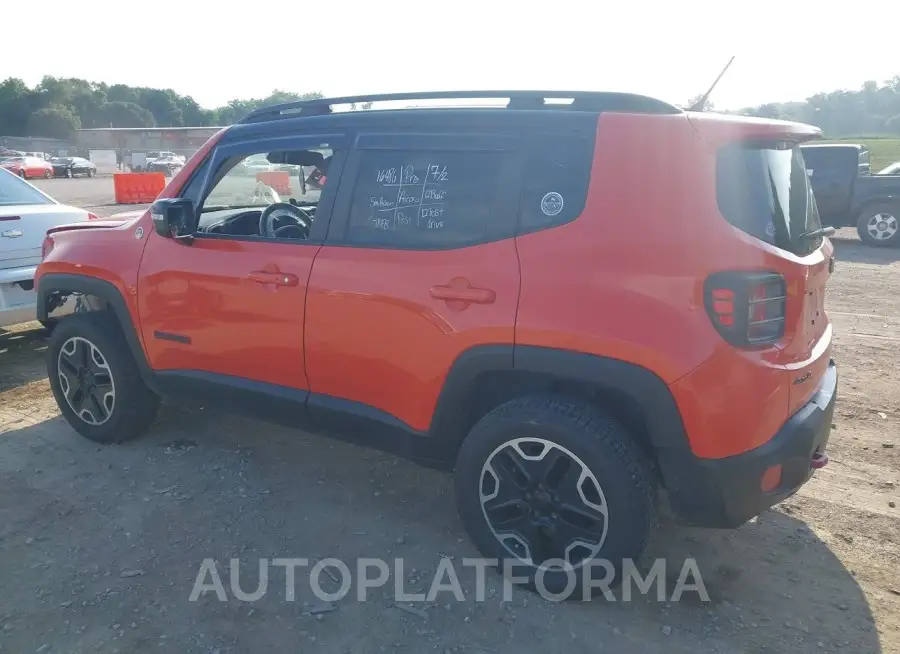 JEEP RENEGADE 2017 vin ZACCJBCB4HPF63674 from auto auction Iaai