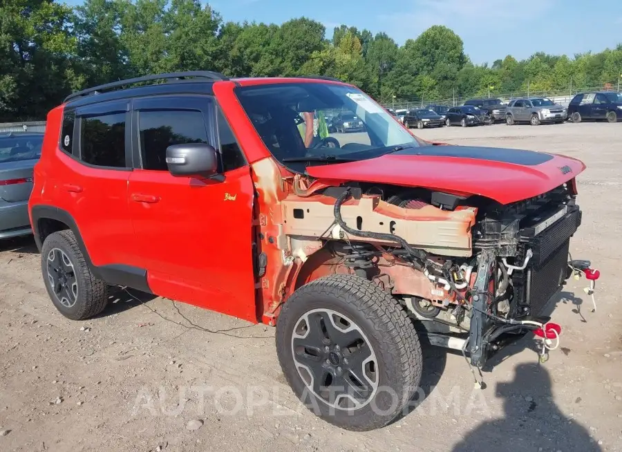 JEEP RENEGADE 2017 vin ZACCJBCB4HPF63674 from auto auction Iaai