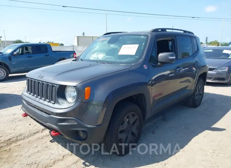 JEEP RENEGADE 2018 vin ZACCJBCB7JPG93566 from auto auction Iaai