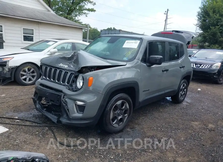 JEEP RENEGADE 2019 vin ZACNJAAB8KPK86585 from auto auction Iaai