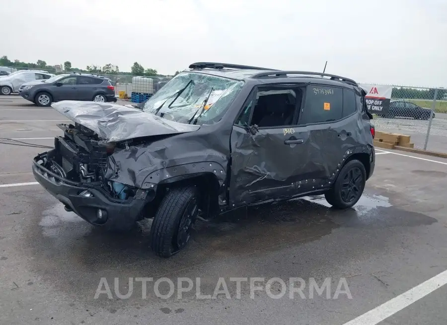 JEEP RENEGADE 2019 vin ZACNJBAB2KPK21284 from auto auction Iaai