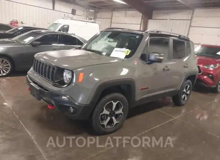 JEEP RENEGADE 2019 vin ZACNJBC13KPK63824 from auto auction Iaai