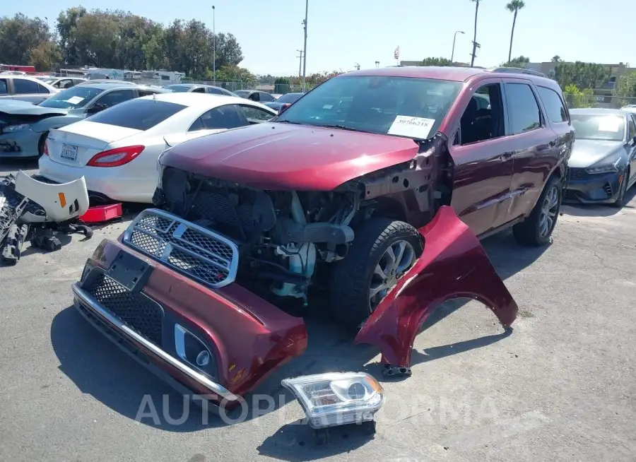 DODGE DURANGO 2017 vin 1C4RDHAG6HC759462 from auto auction Iaai