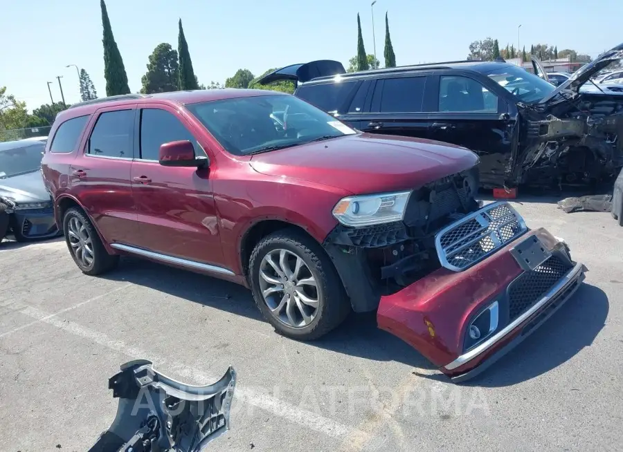 DODGE DURANGO 2017 vin 1C4RDHAG6HC759462 from auto auction Iaai