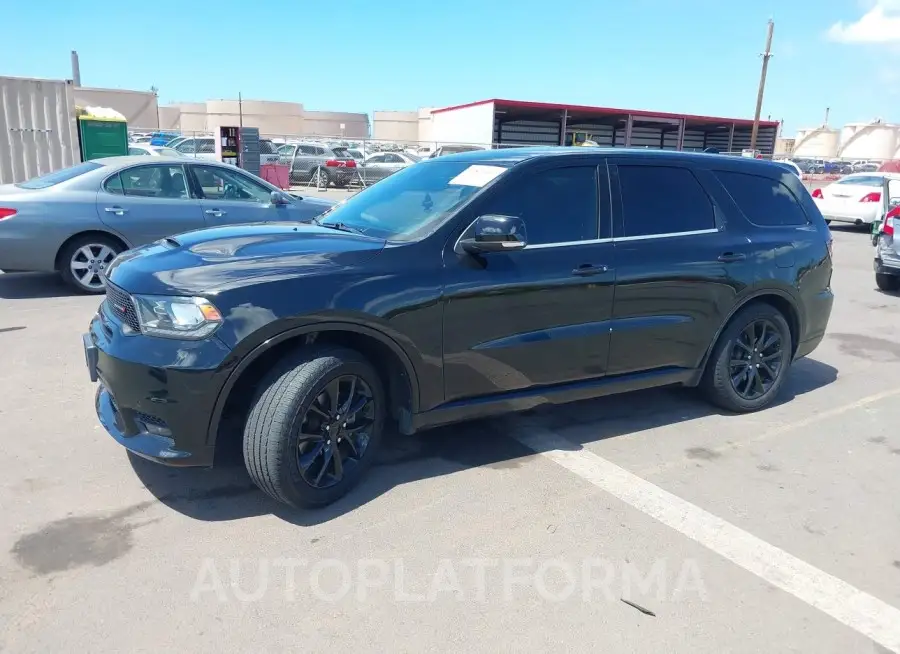 DODGE DURANGO 2018 vin 1C4SDHCT7JC404527 from auto auction Iaai