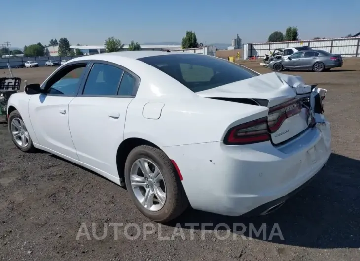 DODGE CHARGER 2021 vin 2C3CDXBG5MH580999 from auto auction Iaai