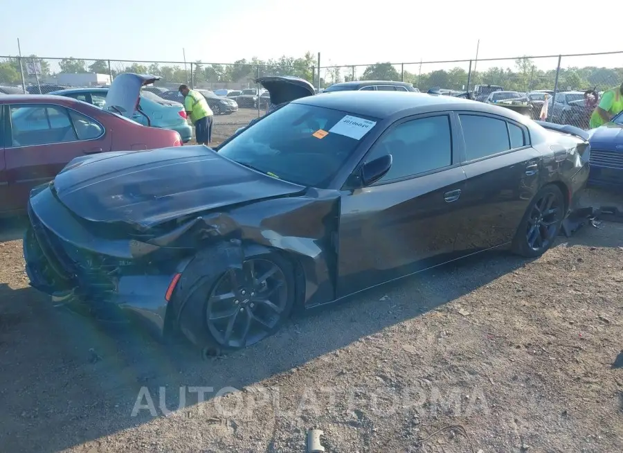 DODGE CHARGER 2023 vin 2C3CDXBG5PH535758 from auto auction Iaai