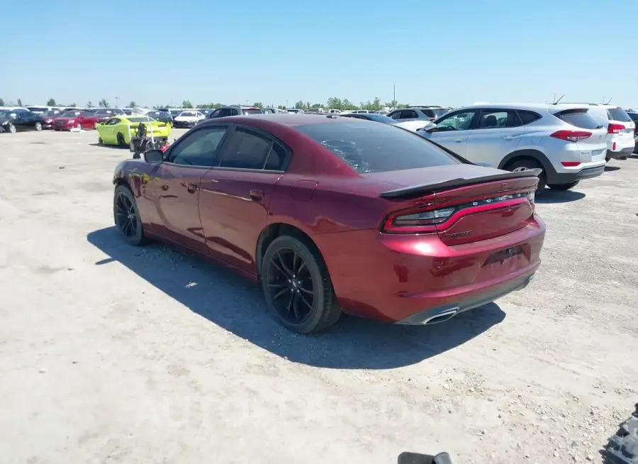 DODGE CHARGER 2018 vin 2C3CDXBG6JH185113 from auto auction Iaai