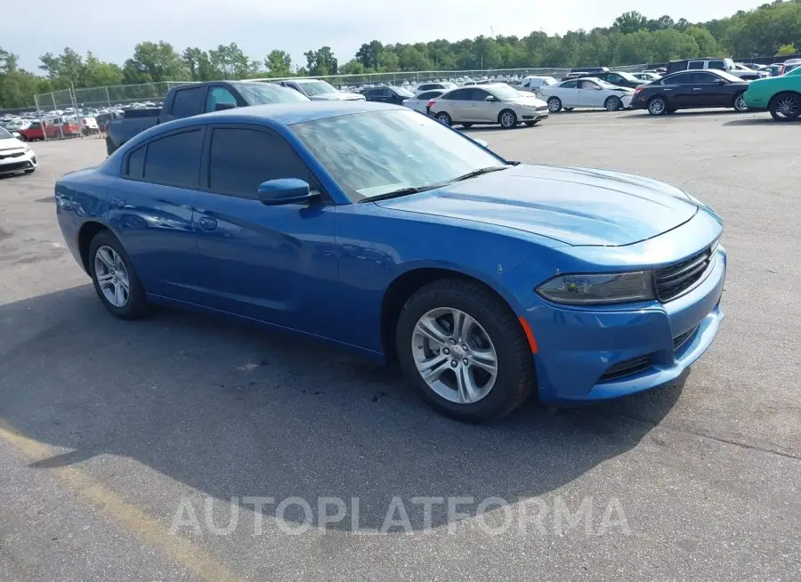 DODGE CHARGER 2022 vin 2C3CDXBGXNH225361 from auto auction Iaai