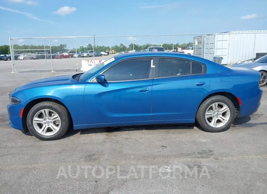 DODGE CHARGER 2022 vin 2C3CDXBGXNH225361 from auto auction Iaai