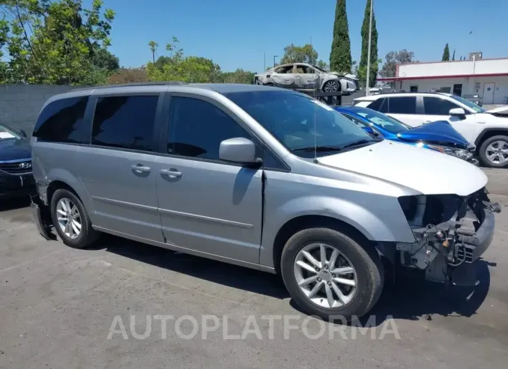 DODGE GRAND CARAVAN 2016 vin 2C4RDGCG9GR161069 from auto auction Iaai