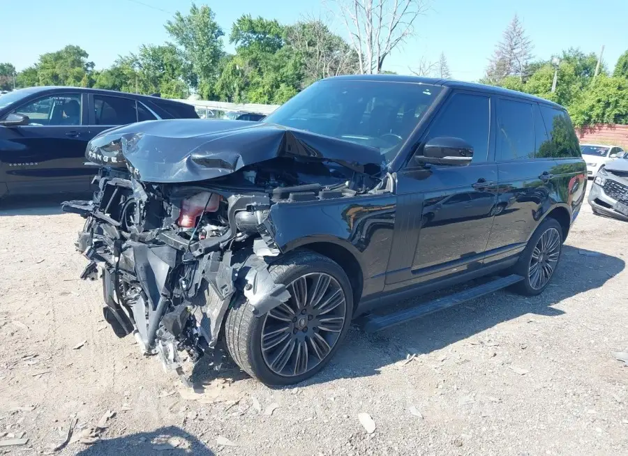 LAND ROVER RANGE ROVER 2018 vin SALGS2RE9JA507678 from auto auction Iaai