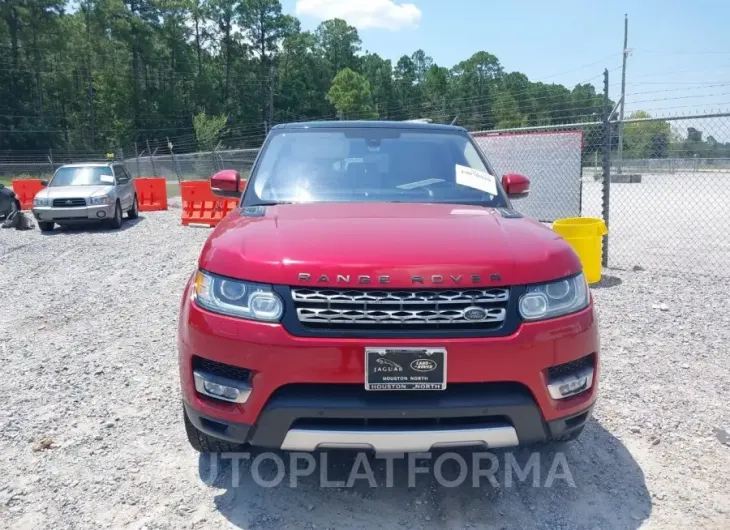 LAND ROVER RANGE ROVER SPORT 2016 vin SALWR2KF5GA648377 from auto auction Iaai