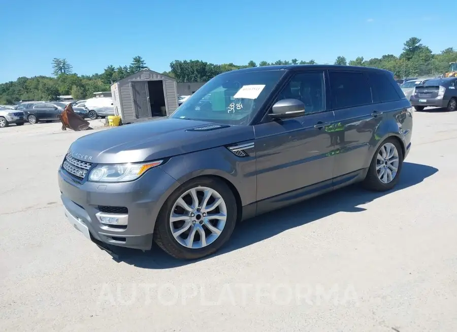 LAND ROVER RANGE ROVER SPORT 2015 vin SALWR2VF4FA615249 from auto auction Iaai