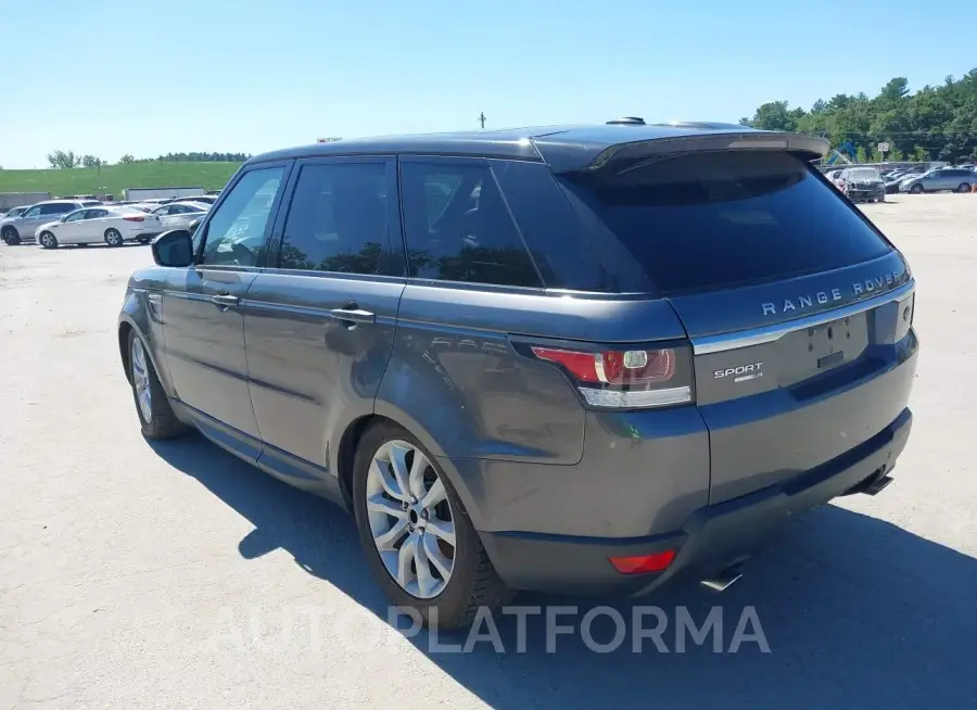 LAND ROVER RANGE ROVER SPORT 2015 vin SALWR2VF4FA615249 from auto auction Iaai