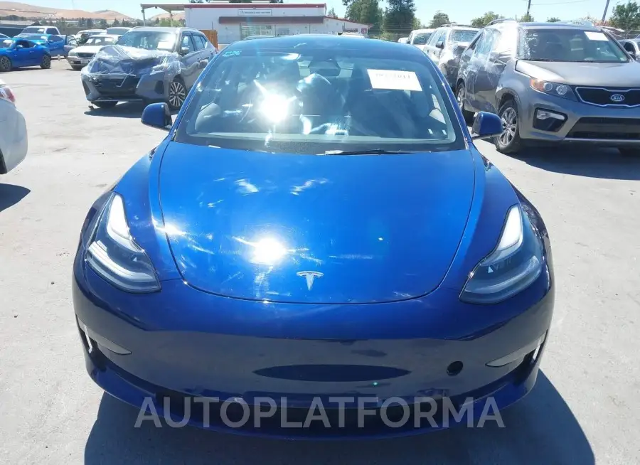 TESLA MODEL 3 2022 vin 5YJ3E1EA1NF373871 from auto auction Iaai