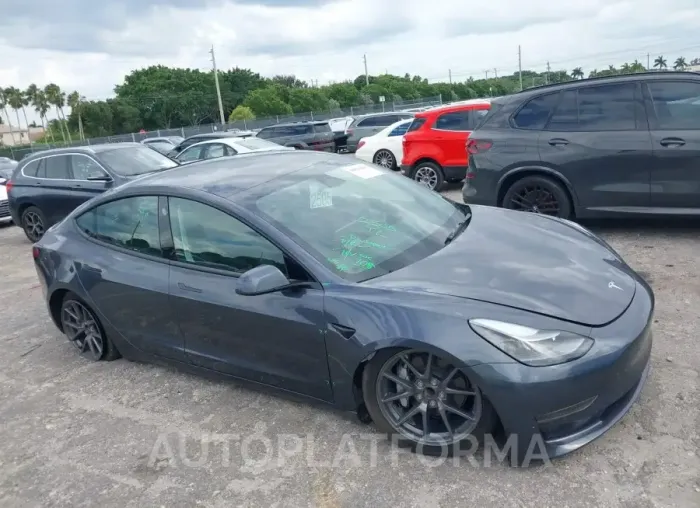 TESLA MODEL 3 2023 vin 5YJ3E1EA3PF674631 from auto auction Iaai