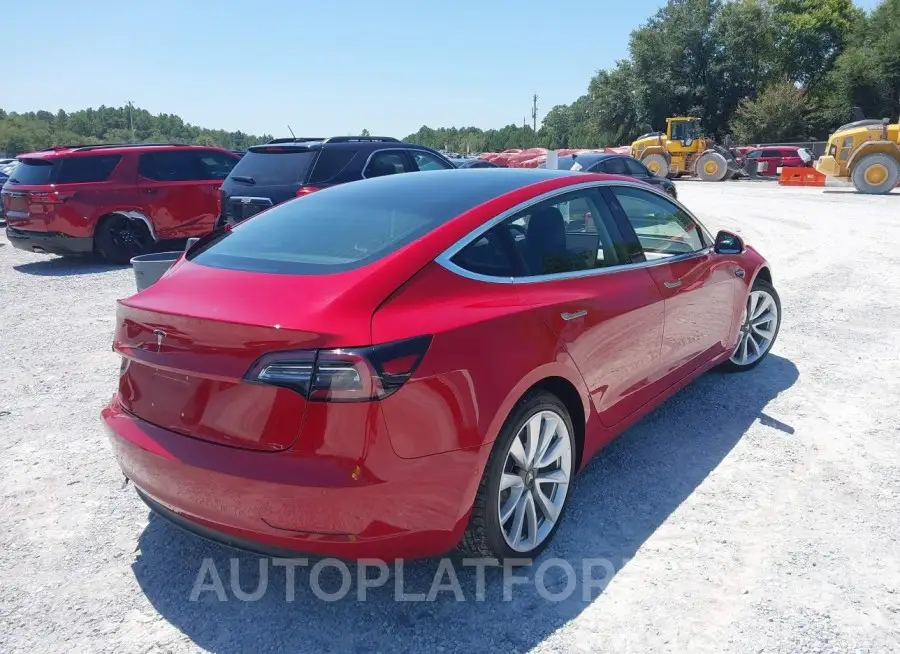 TESLA MODEL 3 2018 vin 5YJ3E1EA4JF078242 from auto auction Iaai